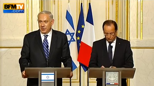Bibi à l’Elysée : Juifs, « faites d’Israël, votre chez vous ». Un affront aux juifs, un affront à la République.