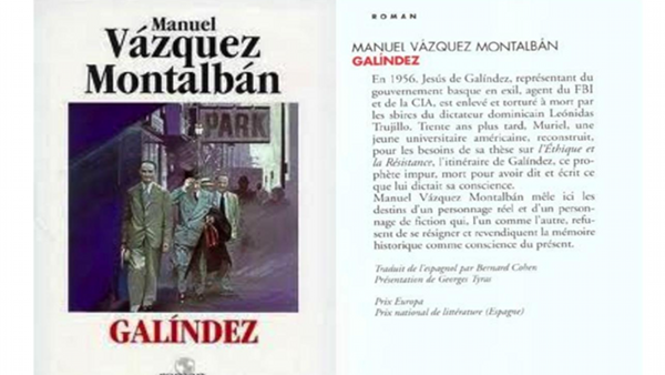 Livre – « Galíndez », de Manuel Vázquez-Montalbán