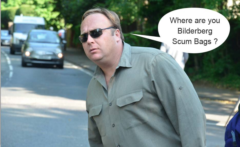 Reportage au Bilderberg 2013 – Jour 1 – Interview d’Alex Jones