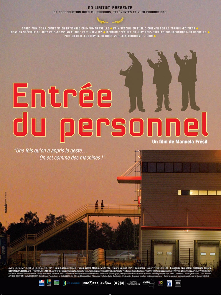 Projection du film « Entrée du Personnel » à Paris (1er juillet 2013)