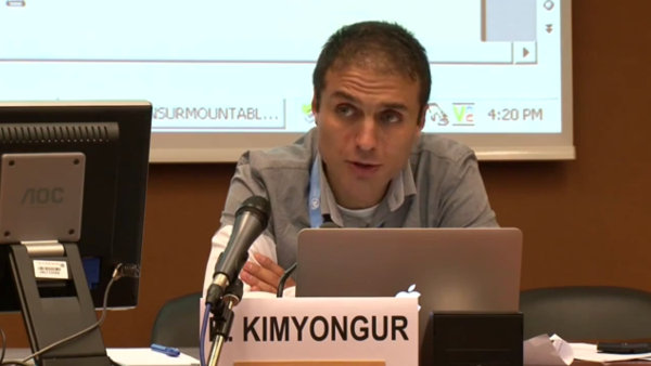 Bahar Kimyongür au HCR : « Tous ceux qui sont pour la paix en Syrie sont taxés de complotistes »