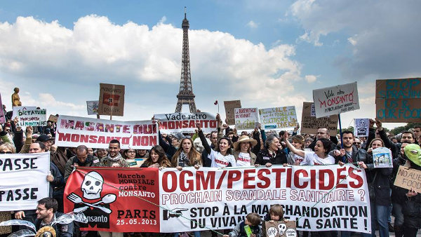 Résumé du sit-in contre Monsanto du samedi 12 Octobre 2013