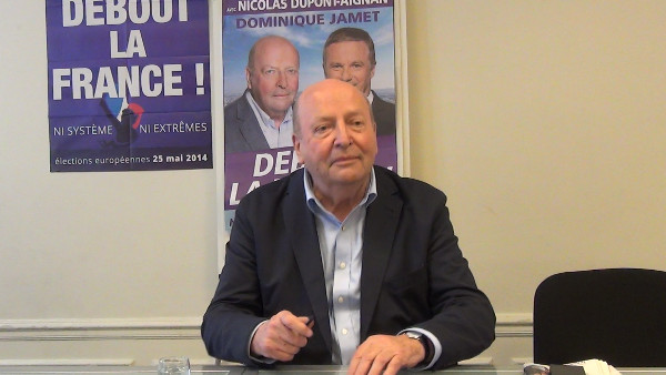 Elections européennes : entretien avec Dominique Jamet (DLR)