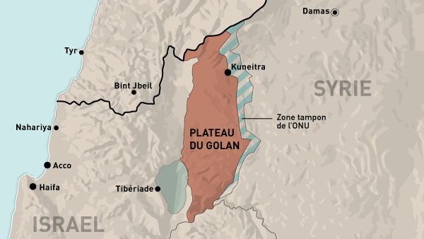 L’armée israélienne abat un avion de chasse syrien au-dessus du Golan (France24)