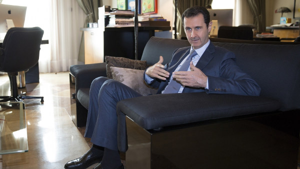 Le président syrien Bachar El-Assad reçoit Paris Match (Paris Match)