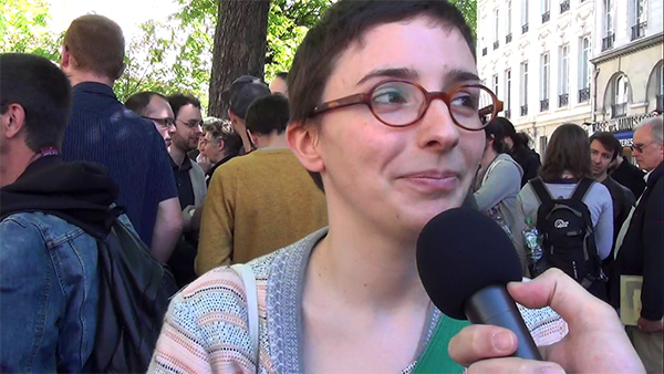 Manifestation contre la surveillance de masse