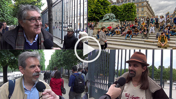 Reportage au rassemblement du 29M : Démocratie Directe, Constituante, Suffrage universel et Tirage au sort
