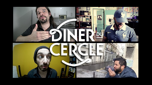Le Dîner du Cercle #8 – Les Youtubeurs, les nouveaux acteurs du web – Ce soir en direct
