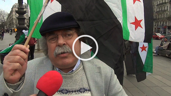 Syrie : manifestation pro-rebelles à Paris