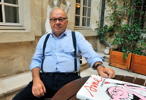 Siné, dessinateur "viré" de Charlie Hebdo pour avoir blagué sur les juifs