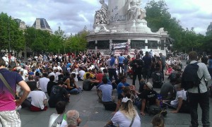 Sitting à République