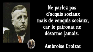 ambroise croizat acquis conquis sociaux cnr résistance