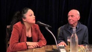 Houria Bouteldja et son éditeur Eric Hazan